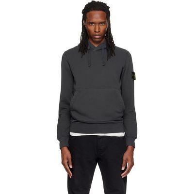 Stone Island Stone Island Gray 6100062 Organic Cotton Hoodie