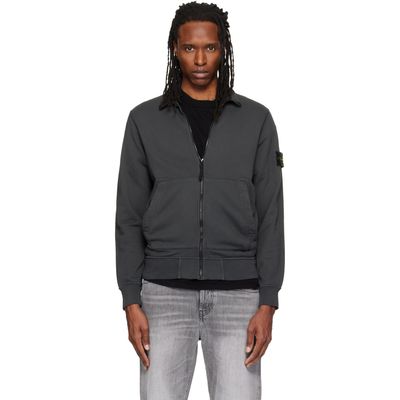 Stone Island Stone Island Gray 6100063 Organic Cotton Jacket