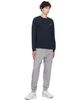 Stone Island Stone Island Gray 6200010 Organic Mélange Cotton Fleece Sweatpants - 5