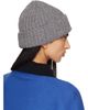 Stone Island Stone Island Gray N100001 Mouliné Cotton Chenille Beanie - 3