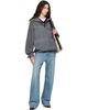 Stone Island Stone Island Gray Q100035 Uneven Smerigliato & Canvas Anorak - 5