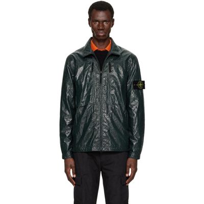 Stone Island Stone Island Green 1200031 Nylon Lucido Jacket