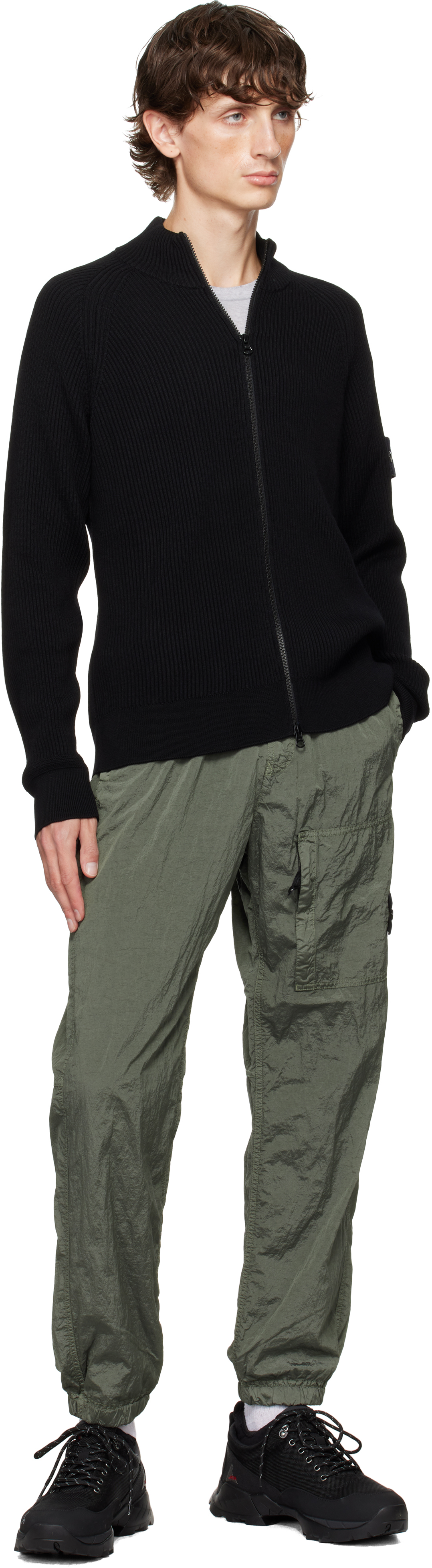 Stone Island - Green 31019 Nylon Metal Track Pants