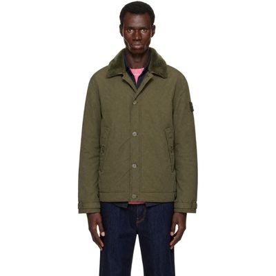 Stone Island Stone Island Green 4100028 David-TC S.I. Ghost Jacket