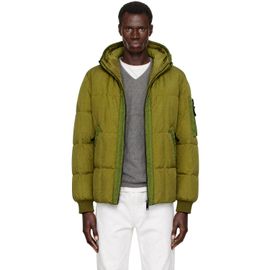 Stone Island Stone Island Green 4100034 Crinkle Reps NY Down Jacket