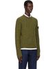 Stone Island Stone Island Green 5100031 Speckled Wool Nylon Sweater - 2