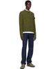 Stone Island Stone Island Green 5100031 Speckled Wool Nylon Sweater - 4
