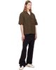 Stone Island Stone Island Khaki 1200019 Nylon Smerigliato S.I. Ghost Shirt - 5