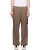 Stone Island Stone Island Khaki 3100017 Ultralight Nylon Stretch Pants - 1