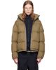 Stone Island Stone Island Khaki 4100013 Matt Cordura Advanced Down Jacket - 1