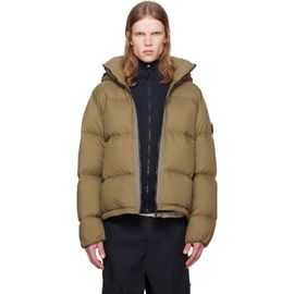 Stone Island Stone Island Khaki 4100013 Matt Cordura Advanced Down Jacket