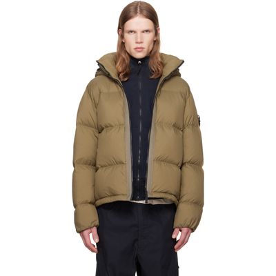 Stone Island Stone Island Khaki 4100013 Matt Cordura Advanced Down Jacket