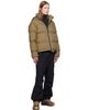 Stone Island Stone Island Khaki 4100013 Matt Cordura Advanced Down Jacket - 5