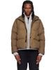 Stone Island Stone Island Khaki 4100109 Crinkle Reps NY Down Jacket - 1