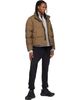 Stone Island Stone Island Khaki 4100109 Crinkle Reps NY Down Jacket - 5