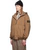 Stone Island Stone Island Khaki 4100110 Crinkle Reps NY Jacket - 4
