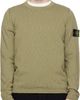 Stone Island Stone Island Khaki 5100052 Organic Cotton Nylon Sweater - 1