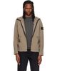 Stone Island Stone Island Khaki 6100020 Organic Cotton Interlock Hoodie - 1