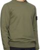 Stone Island Stone Island Khaki 6100060 Organic Cotton Fleece Sweatshirt - 2