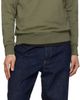 Stone Island Stone Island Khaki 6100060 Organic Cotton Fleece Sweatshirt - 5