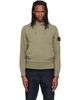 Stone Island Stone Island Khaki 6100062 Organic Cotton Hoodie - 1
