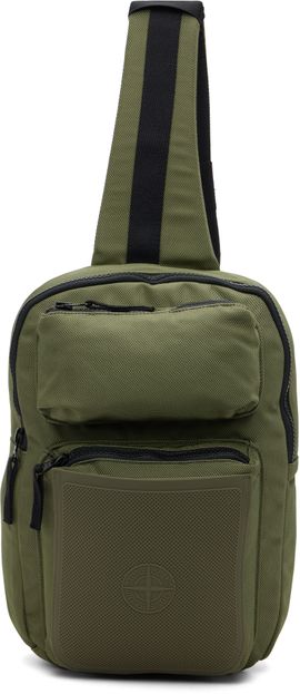 Stone Island Stone Island Khaki 9200030 Nylon Panama Accessories Bag