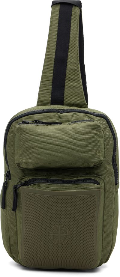 Stone Island Stone Island Khaki 9200030 Nylon Panama Accessories Bag