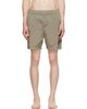 Stone Island Stone Island Khaki B100004 Nylon Metal Econyl Swim Shorts - 1