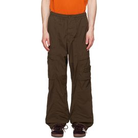 Stone Island Stone Island Khaki Nylon Smerigliato S.I. Ghost Pants