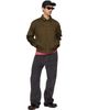 Stone Island Stone Island Khaki Q100039 Wool Cotton Biker Jacket - 5