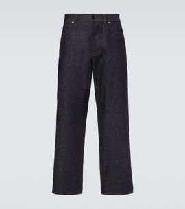 Stone Island Stone Island Mid-rise straight jeans