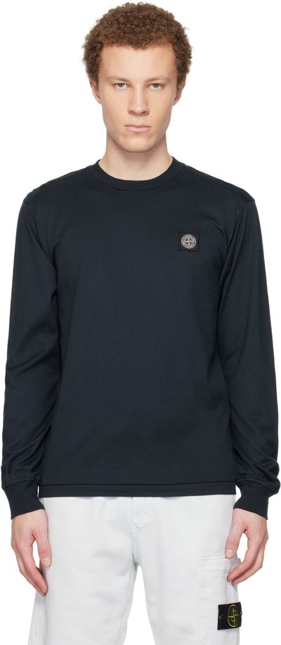 Stone Island Stone Island Navy 2100031 60/2 Cotton Jersey T-shirt
