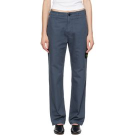 Stone Island Stone Island Navy 3100001 Dense Cotton-TC Trousers