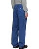 Stone Island Stone Island Navy 3100001 Hollow Fibre Indigo-TC Marmo Corrosion Trousers - 3