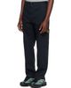 Stone Island Stone Island Navy 3100052 Cotton Herringbone Trousers - 4
