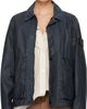 Stone Island Stone Island Navy 4100054 Waxed Pigment Cotton Tela Jacket - 1