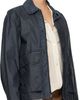 Stone Island Stone Island Navy 4100054 Waxed Pigment Cotton Tela Jacket - 2