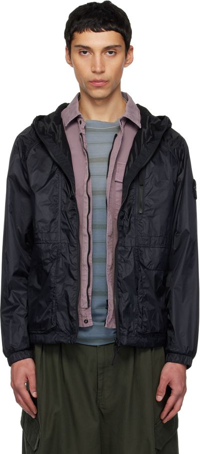 Stone Island Stone Island Navy 4100057 Light Ripstop Cordura® Jacket