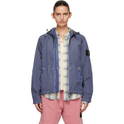 Stone Island Stone Island Navy 4100119 Nylon Metal ECONYL Watro-TC Jacket