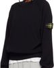 Stone Island Stone Island Navy 5100020 Light Raw Hand Organic Cotton Sweater - 4