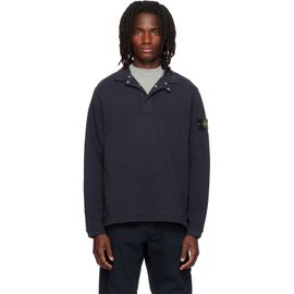 Stone Island Stone Island Navy 6100001 Heavy Cotton Jersey Polo