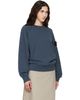 Stone Island Stone Island Navy 6100008 Organic Cotton Fleece Sweatshirt - 2