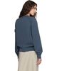 Stone Island Stone Island Navy 6100008 Organic Cotton Fleece Sweatshirt - 3