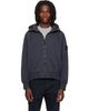 Stone Island Stone Island Navy 6100009 Organic Cotton Fleece Hoodie - 1