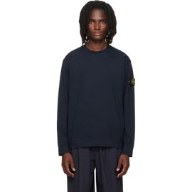 Stone Island Stone Island Navy 6100057 Organic Cotton Sweatshirt