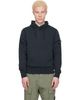 Stone Island Stone Island Navy 6100062 Organic Cotton Fleece Hoodie - 1