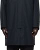 Stone Island Stone Island Navy 7100018 Weatherproof Cotton Canvas Long Coat - 1