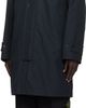 Stone Island Stone Island Navy 7100018 Weatherproof Cotton Canvas Long Coat - 4