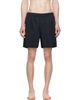 Stone Island Stone Island Navy B100B09 Brushed Nylon Swim Shorts - 1
