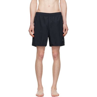 Stone Island Stone Island Navy B100B09 Brushed Nylon Swim Shorts